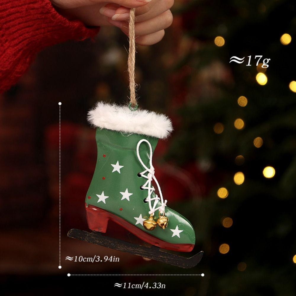 Nordic Style Xmas Tree Pendant Santa Clasu Christmas Ornament Christmas Hanging Decoration  Party