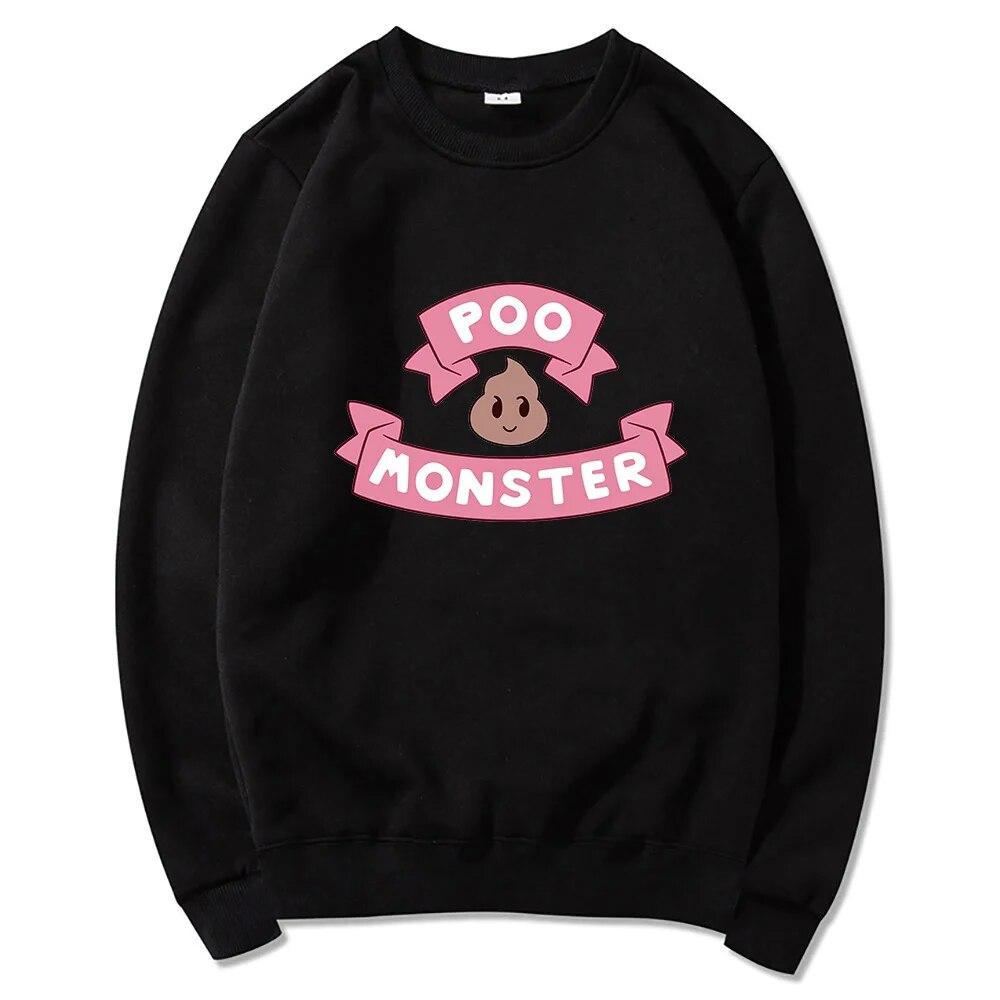 Anime Bee und Puppycat Poo Monster Hoodie Kawaii Winter Frauen Hoodies Frühling/Herbst Unisex Sweatshirt Vintage Harajuku Sudaderas Unisex