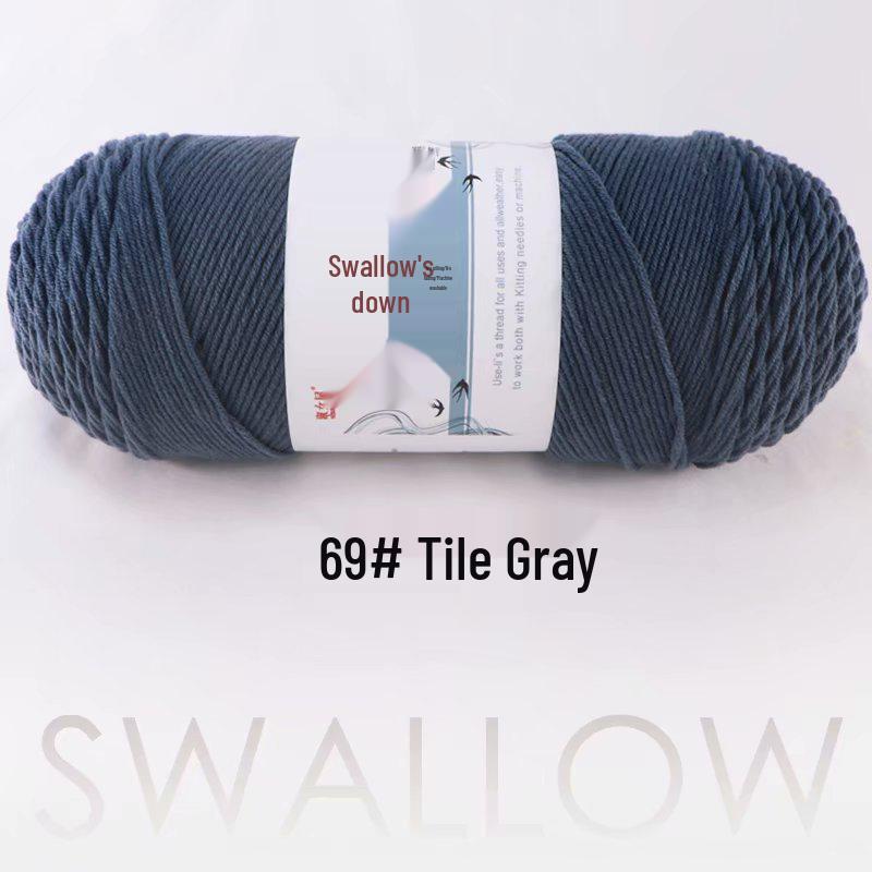 4 Liang Five-Strand Yarn: Cotton-Wool Medium-Thick Knitting Yarn for DIY Scarves and Shawls