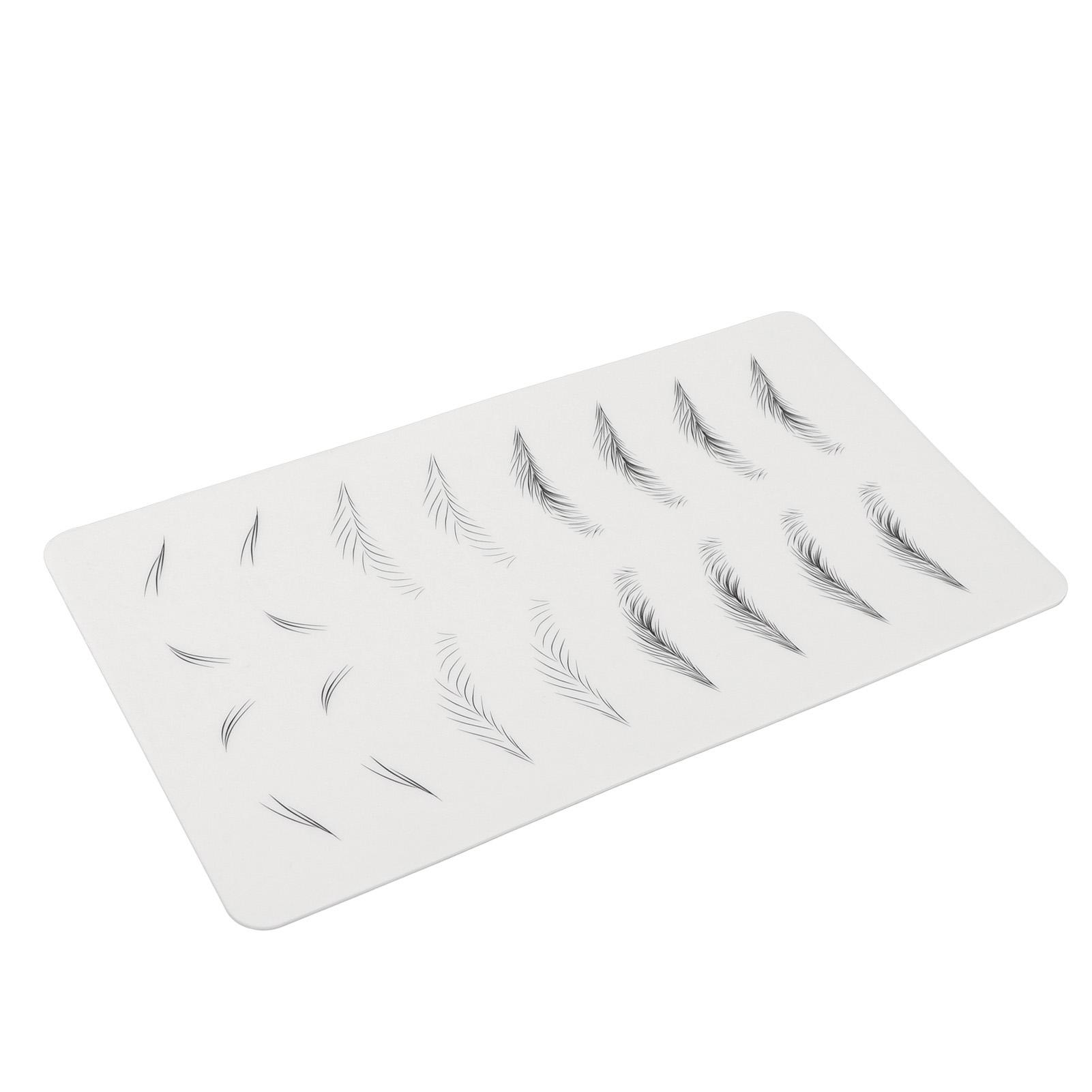 

Кожа для практики микроблейдинга без использования чернил, широкие брови, тренировочный лист для микроблейдинга для начинающих 03