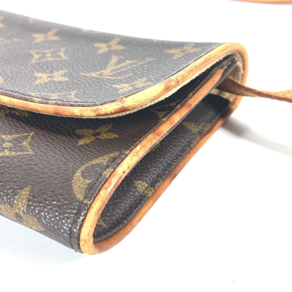 Louis Vuitton M51852 Monogram Pochette Twin GM Pochette 2WAY Clutch Shoulder Bag