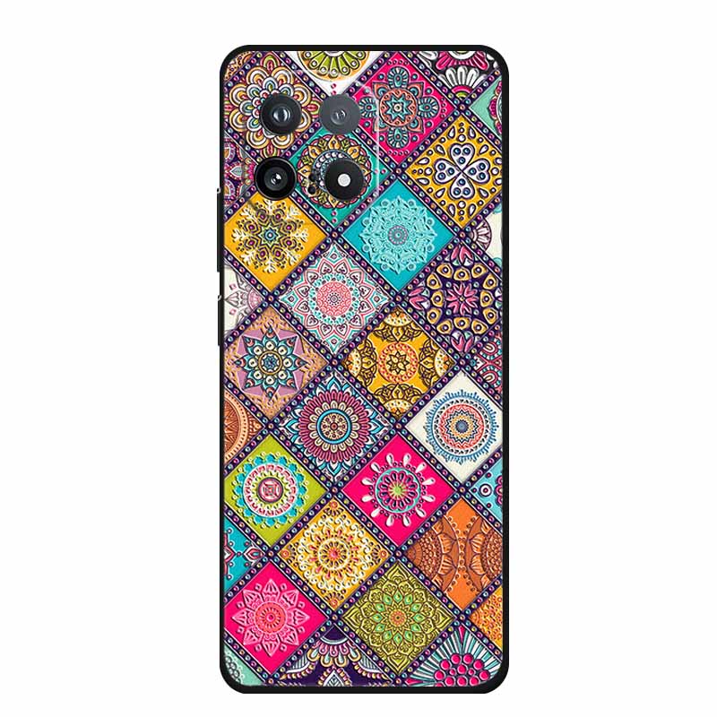 3D Emboss Phone Case For Vivo iQOO 15 5G Case Coque 6.85" Funda Black Silicone Soft Back Cover For Vivo iQOO 15 2025 Case Shells