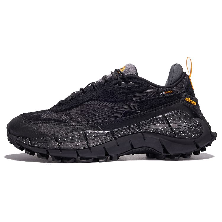 Reebok Zig Kinetica 2.5 Outdoor Sports Fabric Synthetic Leather Shock Absorption Wear-Resistant Low-Top Trail Running Shoes Unisex Sneaker 100074065
