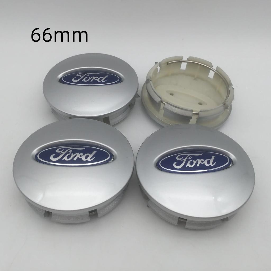 Nowe naklejki samochodowe 2026 4 szt. 3D do ford 54mm 63mm 66mm Emblemat samochodowy Nakładki na środek piasty koła Naklejka Odznaka naklejka Naklejka styling auto Acc