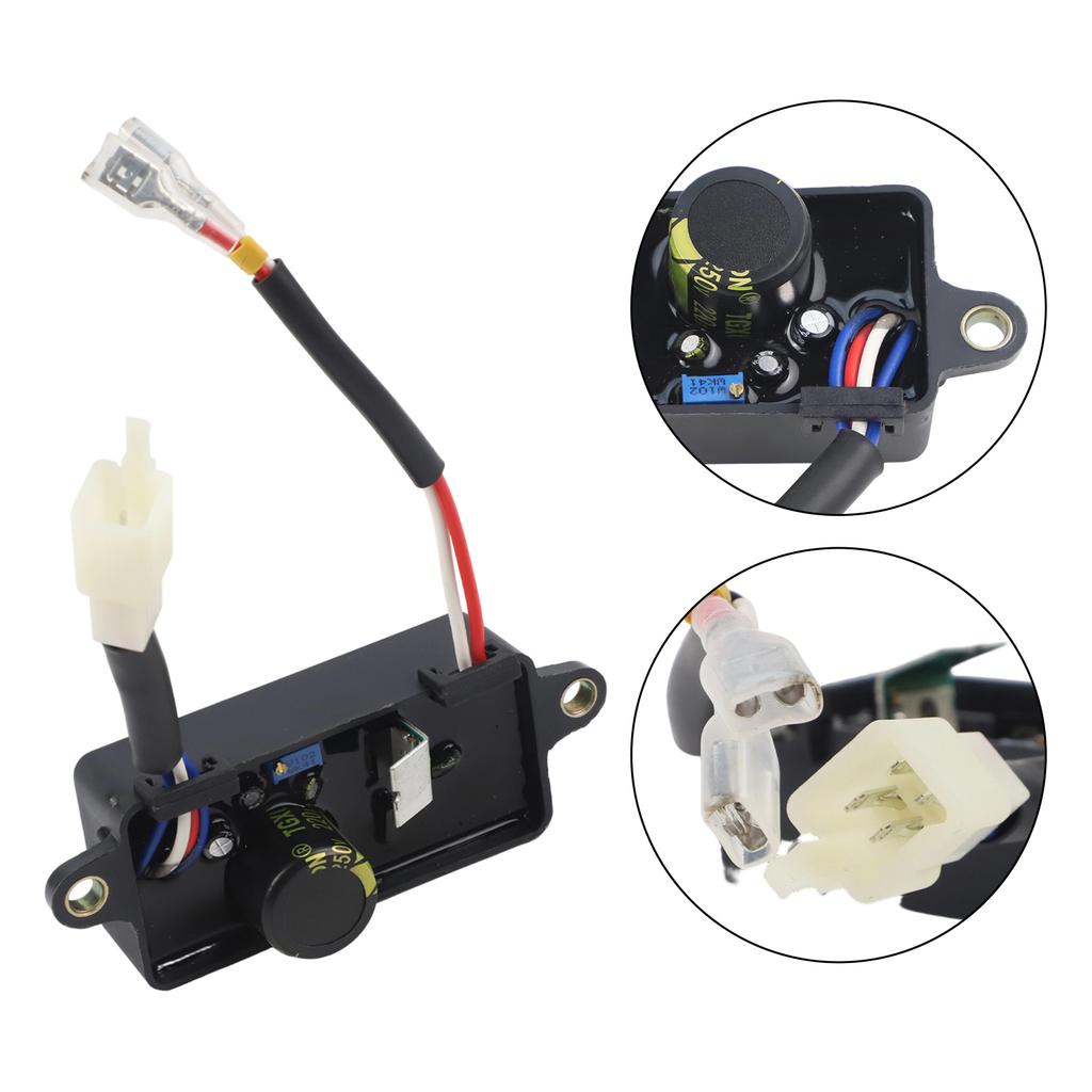 For BlackMax Generators AVR For Predator Rectifier For Generator Voltage Regulation Module Built-in Full-Wave Output