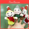 Puppet Family Finger Collection With Short Plush Material For Holiday Playtime