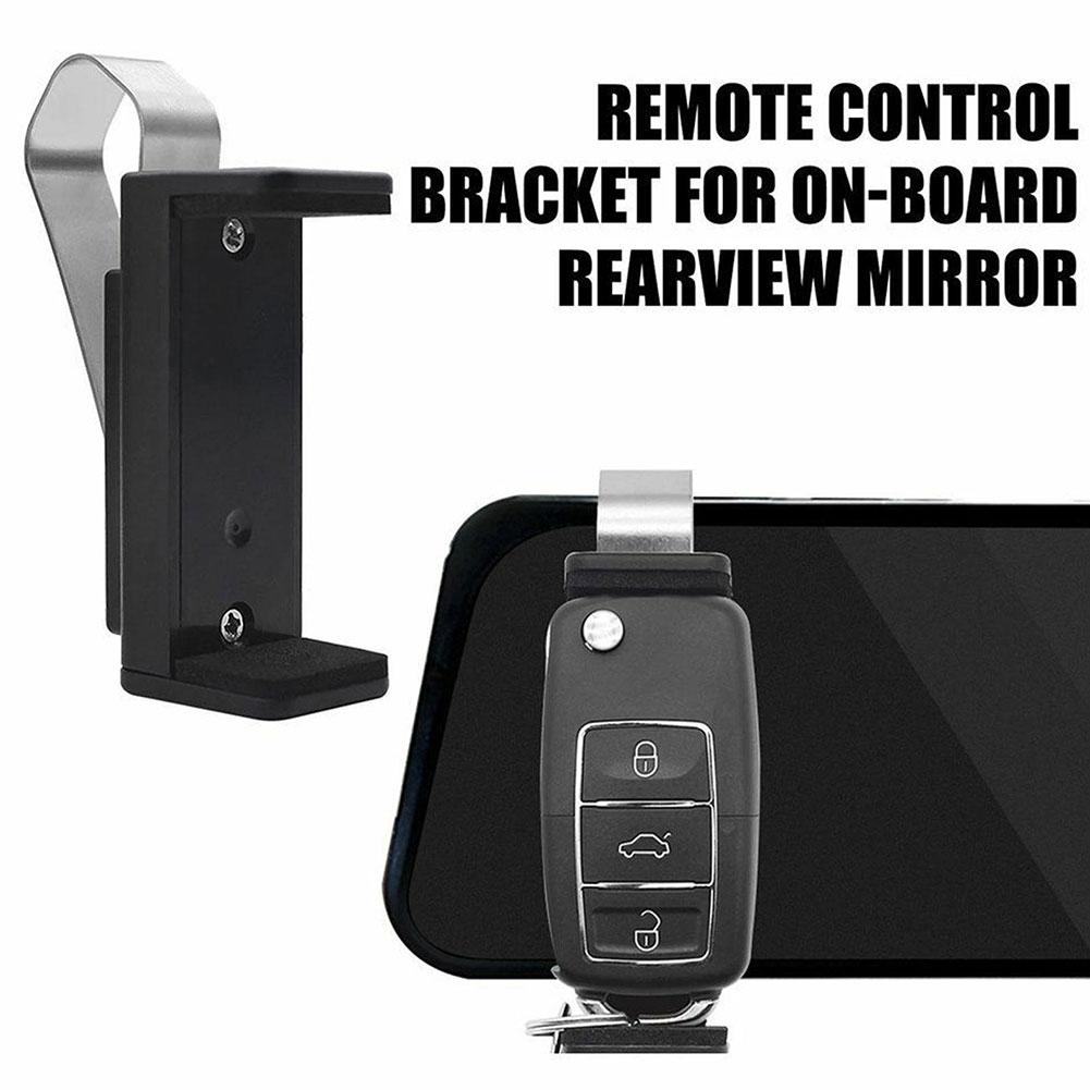 Garage Remote Control Clip Adjustable Car Sun Visor Clip Holder For Garage Door Control Car Keychain Universal Interior Access
