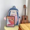 Schoolbag Korean Version of the New Summer Tide Brand Backpack Women's Large-capacity Student Backpack Male Middle School Student Ins Schoolbag