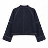 GGPX New York Single Collar Button Stitch Denim Jacket Gq8jk021f