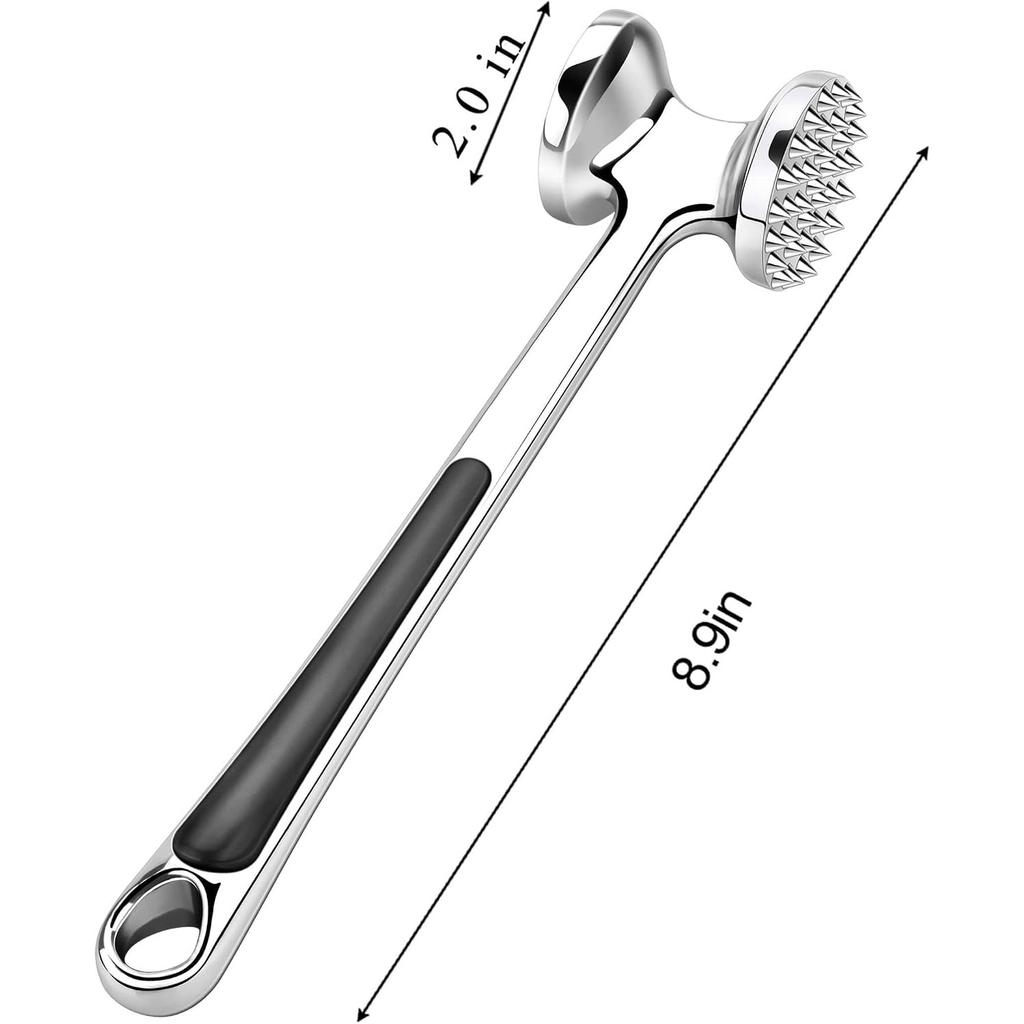 Meat Tenderizer Kitchen Mallet Hammer Tool Manual Pounder For Tenderizing Chicken Steak Beef Poultry