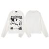 Unisex Oversized Cotton Graphic Print Hoodie Streetwear Loose Fit Casual Sweatshirt