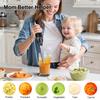 Electric Blender Handheld Meat Vegetable Rotary Mixer 4 in 1 Smoothies Whisk Machine Kitchen Immersion Blender Food Chopper
