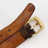 LOUIS VUITTON ceinture ellipse belt M6995 Brown Damier canvas mens Used