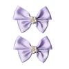 2 Pcs Women Removable Charms Shoe Decoration Shoes Buckle Bowknot Pearl Shoe Clips