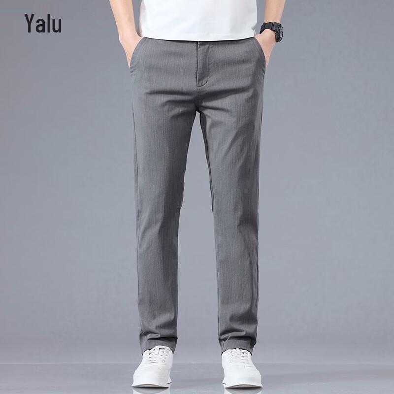 Yalu Men s Straight Leg Casual Pants 34