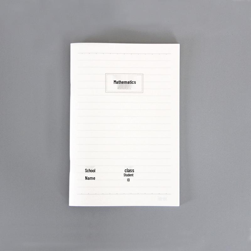 Wow Oh A5/B5 Spiral Bound Notebook - Lined & Grid, Thick Pages, Student Stationery