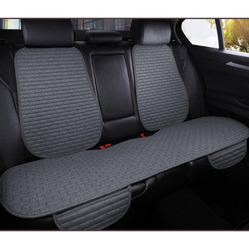 Cushion Linen Backrest Car Universal Nonslip Wearresistant Comfortable For All Seasons