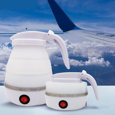 600ML Electric Kettle ABS Camping Water Foldable Space-saving Kettle for Home
