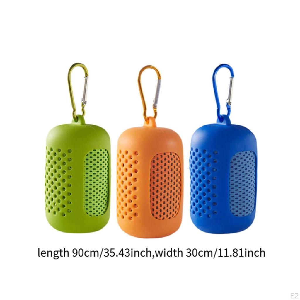 3 Cooling Towels for Sweat, Travel Towels, Neck Gym Running