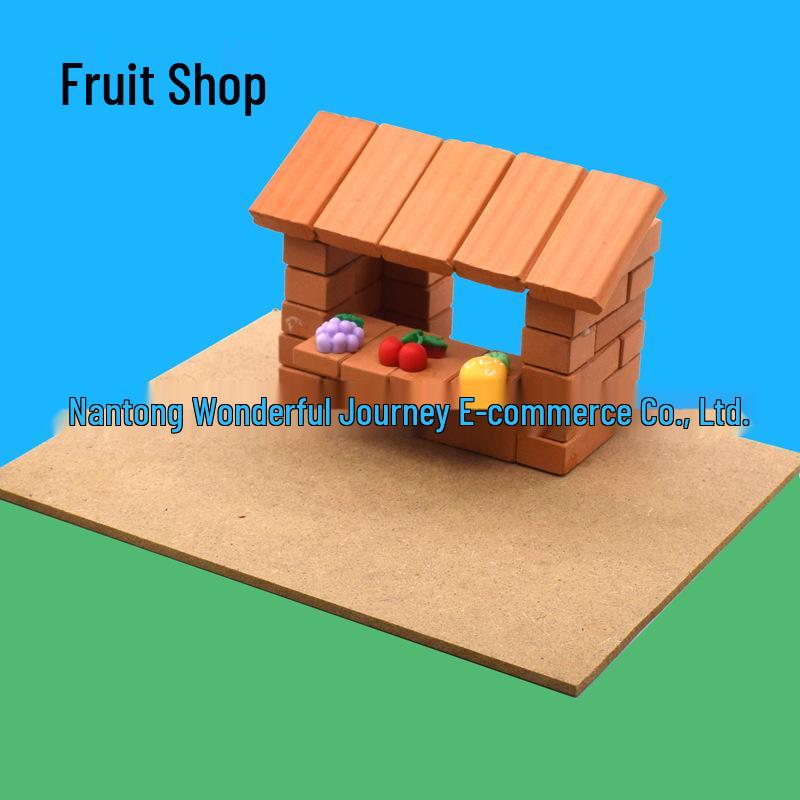 Little Bricklayer DIY Cement House Building Blocks - Educational Toy for Children