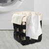 Laundry Basket Home Decoration PU Leather Decorative Hamper Organizer for Toys