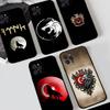Turkish W-Wolf Flag Phone Case For Iphone 15 11 13 14 16 17 Pro Max Plus X Xr Xs Max 12mini Cover Case