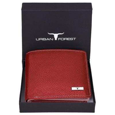 Kyle Rot/Rosa Lederbrieftasche für Damen