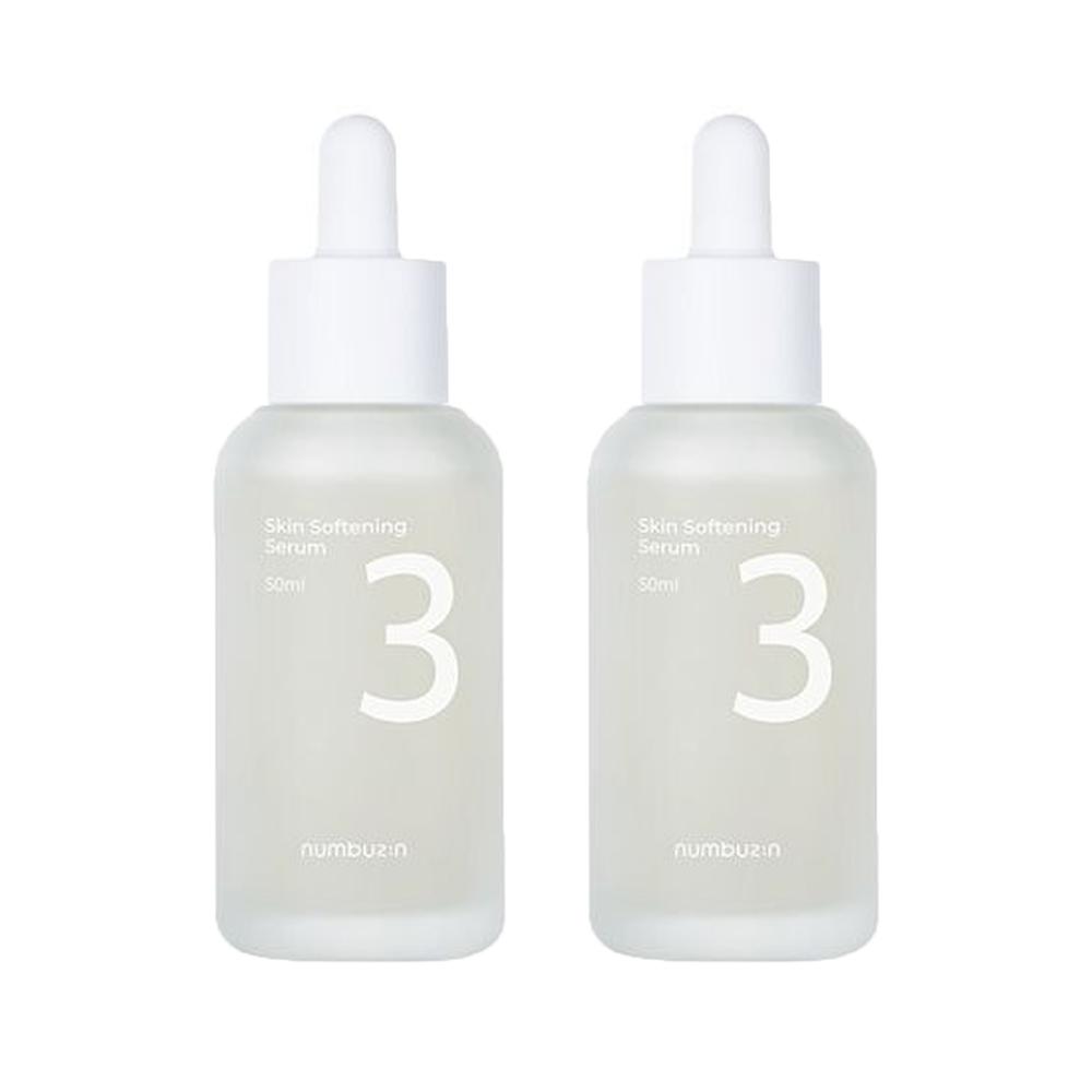 Numbuzin No.3 Softening Texture Serum 50ml (2pcs) – Skin Conditioning, Refining Care, Korean 50ml (2pcs)