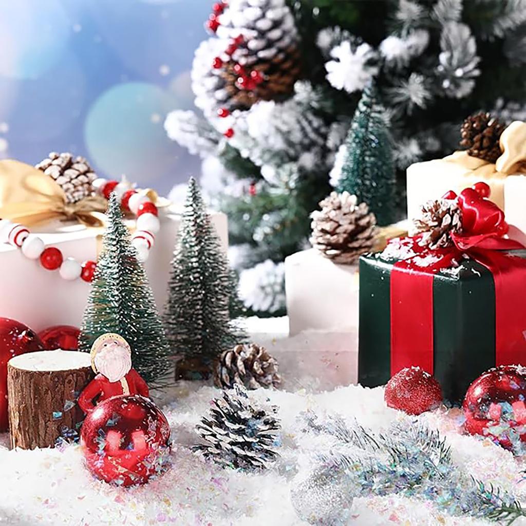 Plastic Fake Snow Powder For Gift Filler,Xmas Party,Winter Displays,Holiday Decor Craft 250g