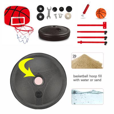 Panier de basket réglable pour tout-petits, support de 63 à 150 cm, pour enfants, bébé, extérieur, intérieur, sport, panneau arrière, jante, tir, jouet pour enfants
