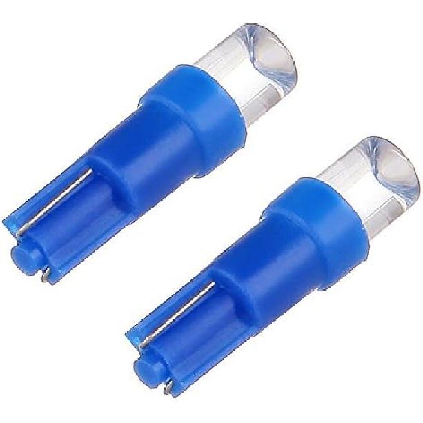 Cciyu 10 Pack Blue T5 74 73 Instrument Cluster Panel Gauge Dash LED Bulb Light 17 57 37 T5 Diode Led Bulbs Replacement Fit for Dashboard Gauge Light