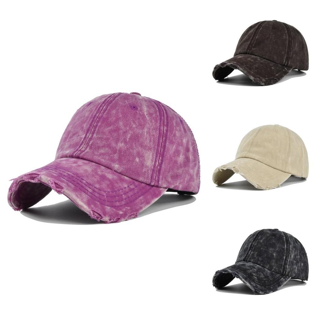 Retro Duck Tongue Cap With Texture Elements For All Seasons Adjustable Cotton Fabric