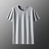 Ice silk quick-drying t-shirt men's short-sleeved summer men's large-size half-sleeved clothes outdoor running sports t-shirt round neck
