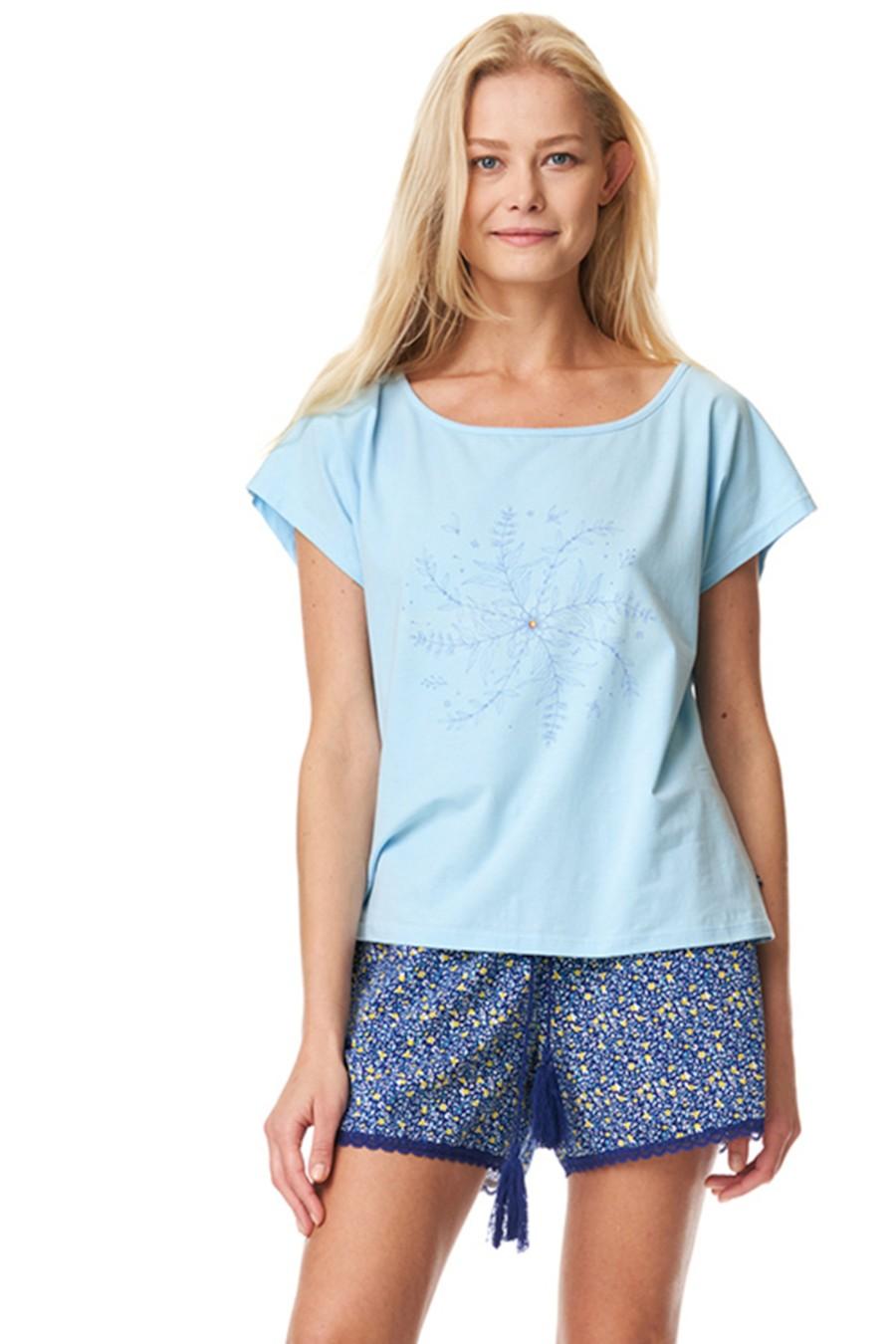 

Комплект: футболка и шортики Key (82348) 42(S) різнокольорові кольору