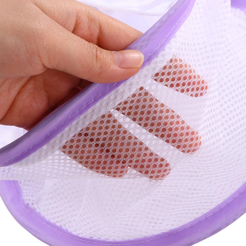 Laundry Hanging Basket Beauty Egg Dryer Makeup Puff Holder Drying Net Bag Mesh Rack Hanging Basket