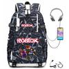 Hot Selling Game-Themed Outdoor Travel Bag Large Capacity with USB Hiking Backpack