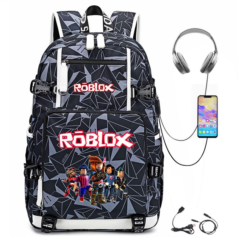 Hot Selling Game-Themed Outdoor Travel Bag Large Capacity with USB Hiking Backpack