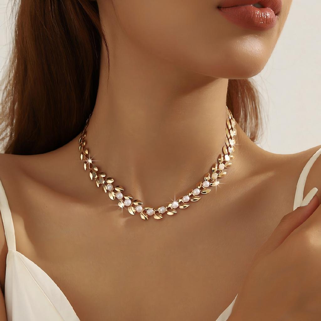 New environmentally friendly spot fishtail diamond-encrusted bracelet necklace combination set light luxury senior banquet jewelry women