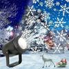 Waterproof Design LED Snowflake Projector Light Christmas Projector Lights  Party Decorations