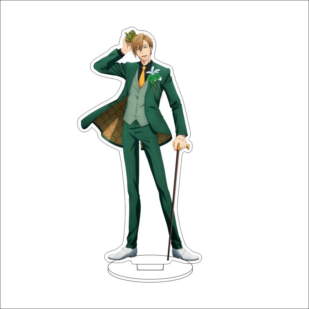 16CM Anime Dakaretai Otoko 1-i ni Odosarete Imasu Cosplay Acrylic Stand Ornaments JYUNTA AZUMAYA Figure Stand Halloween Gifts