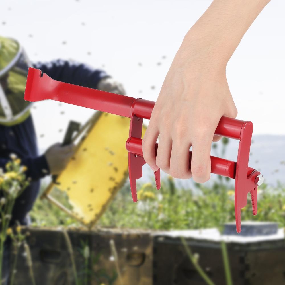 Stainless Steel Beehive Frame Holder Lifter Capture Grip Tool Nests Box Jig Beekeeping Tools