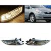 Pair of Front Bumper Fog Driving Lights with 9006 Halogen Bulbs for Sienna 2006-2010 | Fits OE 81220AE020 81210AE020