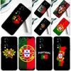 Capa Bandeira de Portugal Para Honor Magic 7 Lite 5 6 Honor 200 Pro 50 70 90 Lite X9a X8a X8 X9 X8b X9c X9b Capa