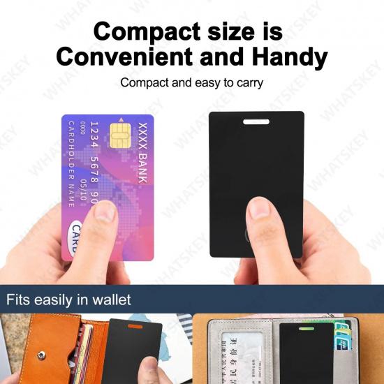 Wallet Finder Bluetooth Tracker Item Smart GPS Locator Card for Luggage Passport for Android Phone Samsung Work with Google Hub