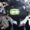 Motorcycle Headlight Protector Lense Guard Cover LED Lamp DiscolorationPatch for F700GS F800GS R1200GS ADV R1250GS GSA