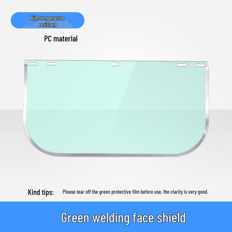 Safety Helmet Face Shield for Welding & Impact Protection