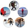 Stainless Steel Ice Snow Grips Walk Traction Ice Cleats Spikes Crampons Anti Slip Footwear for Shoes Boots Snowing Hiking Sports
