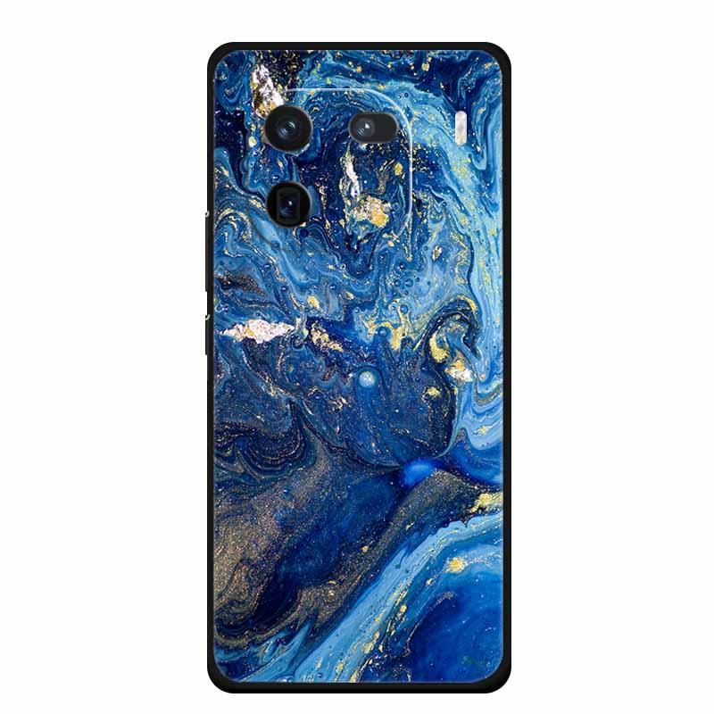 For Vivo iQOO 12 Case Marble Painted Soft Silicone TPU Cover Phone Cases For Vivo iQOO 12 Pro 5G V2307A V2329A Colorful New Etui
