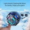 Magnetic Wireless Chargers RGB Light Cooling Fan Phone Radiator & Back Clip For Magsafe iPhone 16 15 14 13 12 Pro Samsung Gaming
