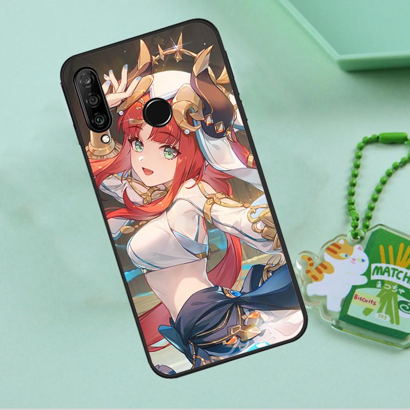 Genshin Impact Nilou For Huawei Nova 12i 12s 7i 8i 11i 9 10 SE Y90 Y60 Y70 Y72 Y61 Y91 P30 P40 Lite P60 Pro Case